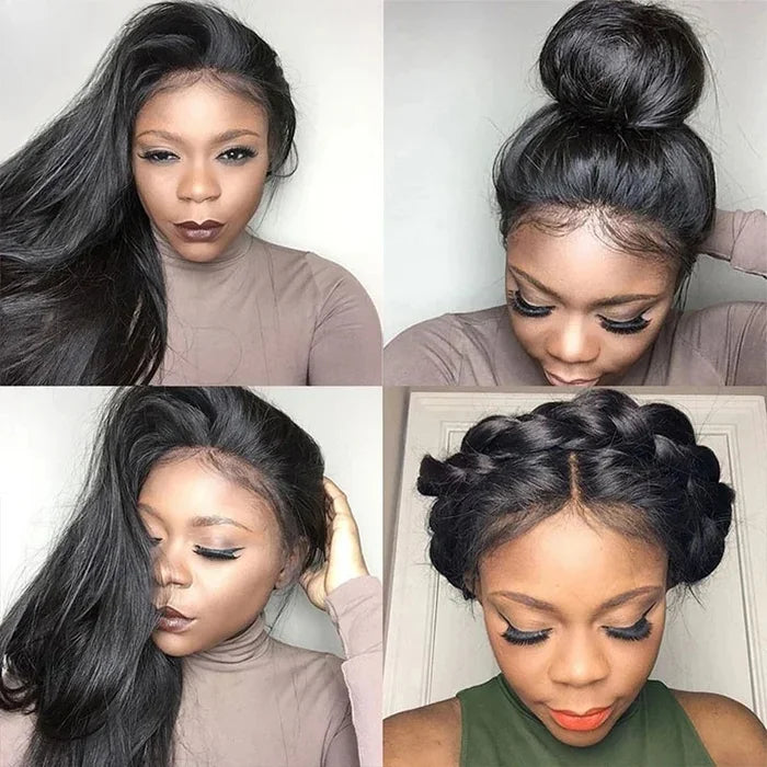 250% Full lace wig human hair wigs 100% human hair Brazilian PrePlucked hd Lace wigs 360 Straight human hair full lace wig