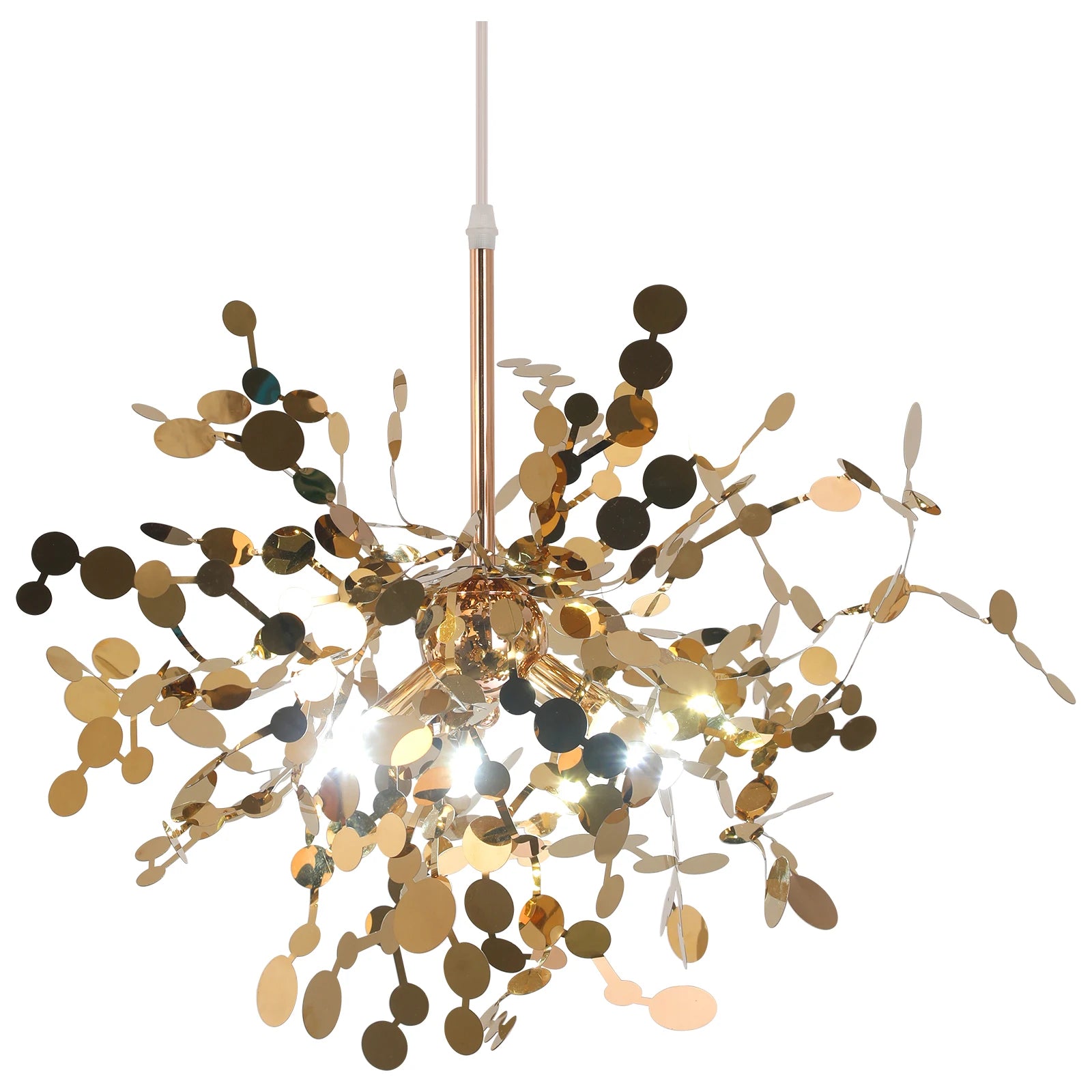 Modern Pendant Light Led Firework Chandelier Hanging Ceiling Lamp Dining Room Kitchen Island Nordic Luminaire Home Decor Fixture