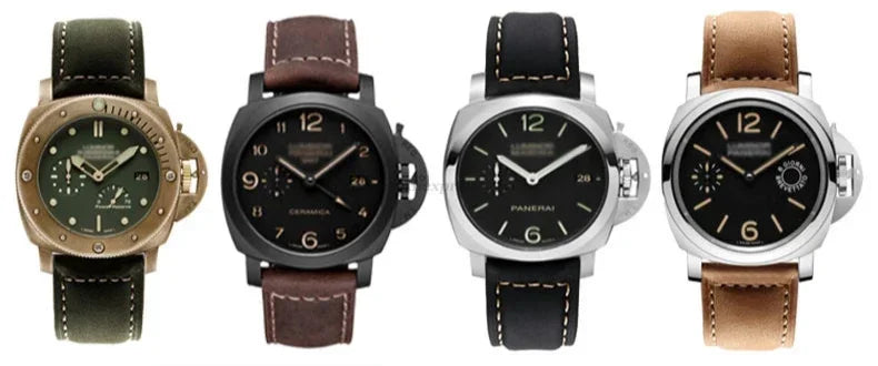 Genuine Leather Watch Strap for Panerai Band Men Women PAM111/441/312 Horse Cowhide Leather Belts 20mm 22mm 24mm 26mm for Casio
