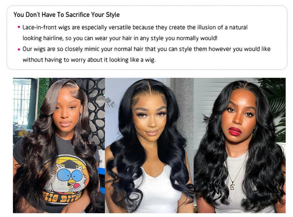 32 Inch13x4 Body Wave Lace Front Wig Chocolate Brown Lace Front Wigs HD 13x6 Lace Frontal Wig Colored Human Hair Wigs Remy