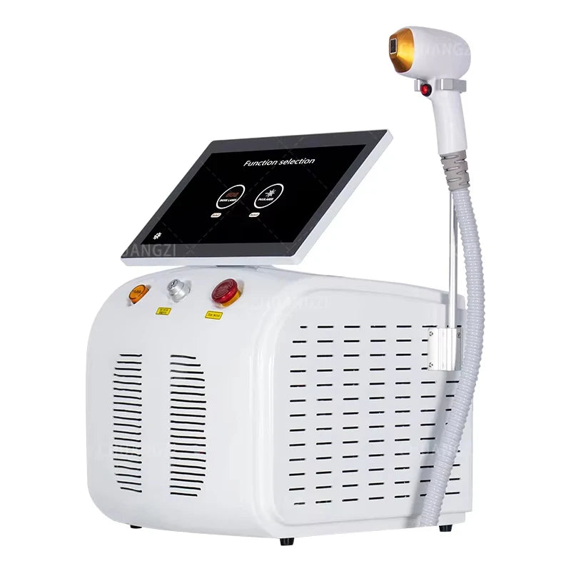 Portable Diode Ice Titanium Laser Hair Removal Machine Professional Permanent Alexandrite Device 808nm 5 Waves
