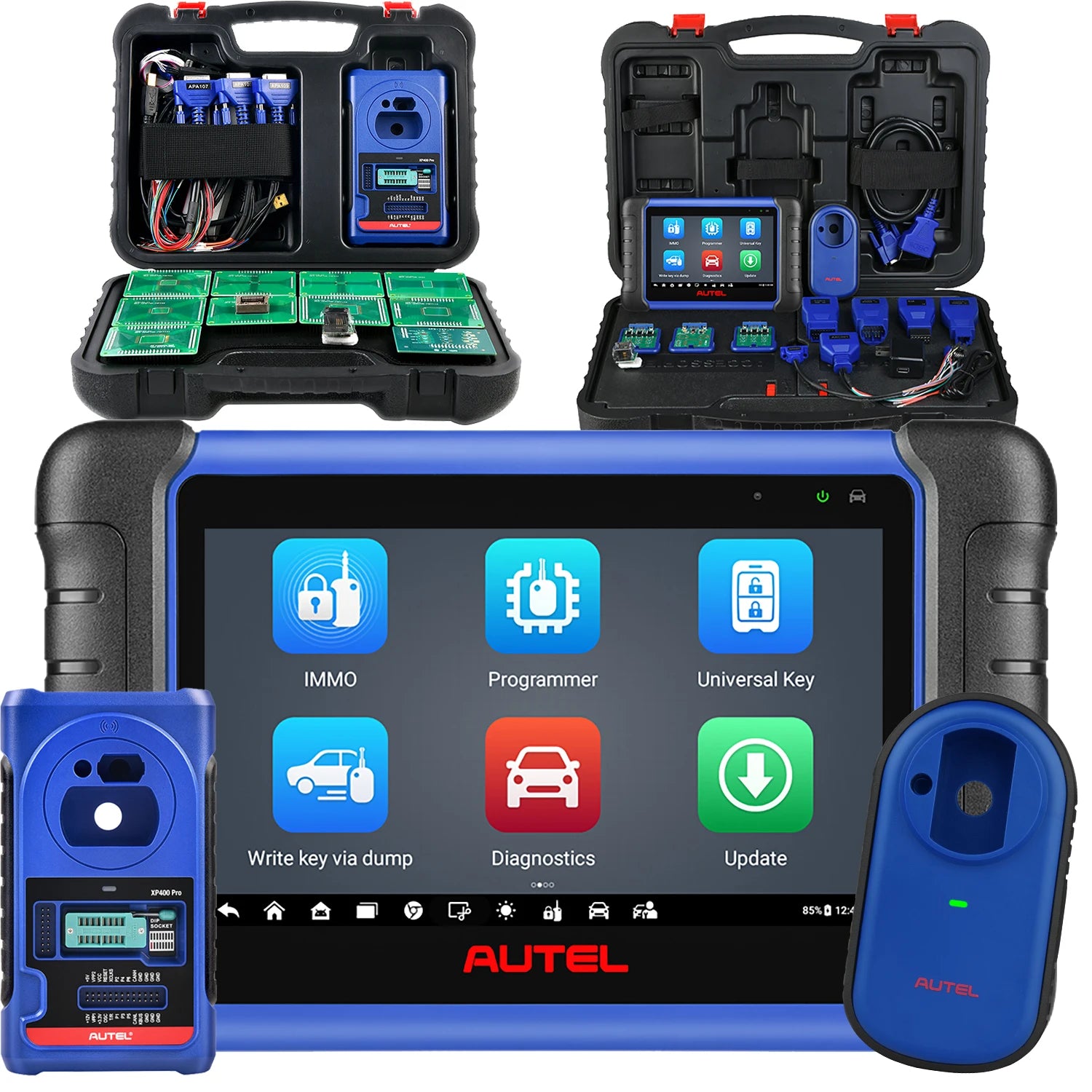 Autel MaxiIM IM508S XP200 Car Key Programming Tool Diagnostic Tool All-in-One Key Programmer OBD2 Scanner Updated of IM508