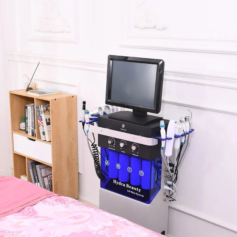 14 In 1 hydro facial Machine Skin Peeling hydra beauty facial Hydradermabrasion Korea Aqua Peel Machine beautiful equipment
