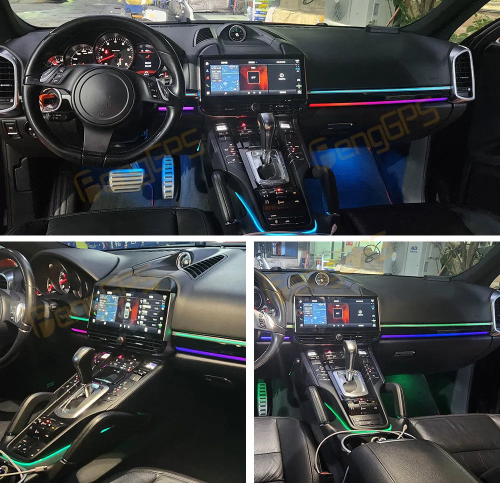256G For Porsche Cayenne 2010 - 2017 Car Intelligent System Car Radio Multimedia Player GPS Navig Carplay Android Auto Head Unit