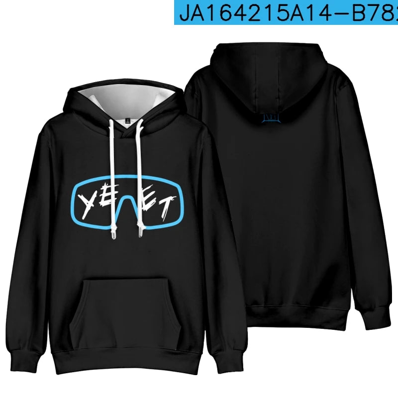 Jey Uso Yeet Hoodies Merch Hooded Women/Men Fashion Casual Streetwear Sweatshirts Clothing Hoodie Fashion Outwear