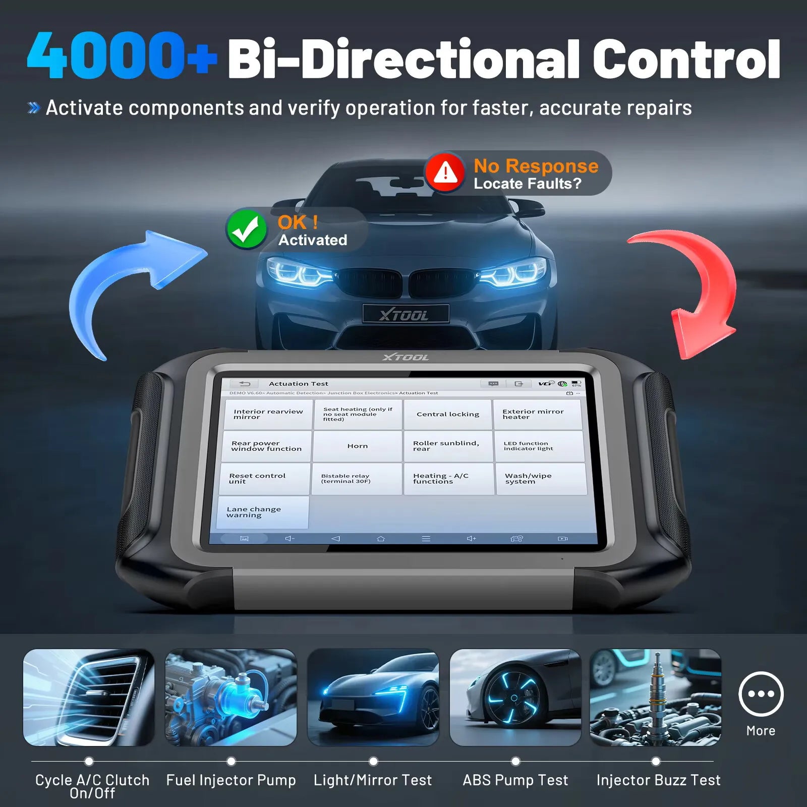 XTOOL D9S PRO Bluetooth Diagnostic Tool ECU Coding Programming Automotive Scanner Key Programmer Topology Map CAN FD DoIP