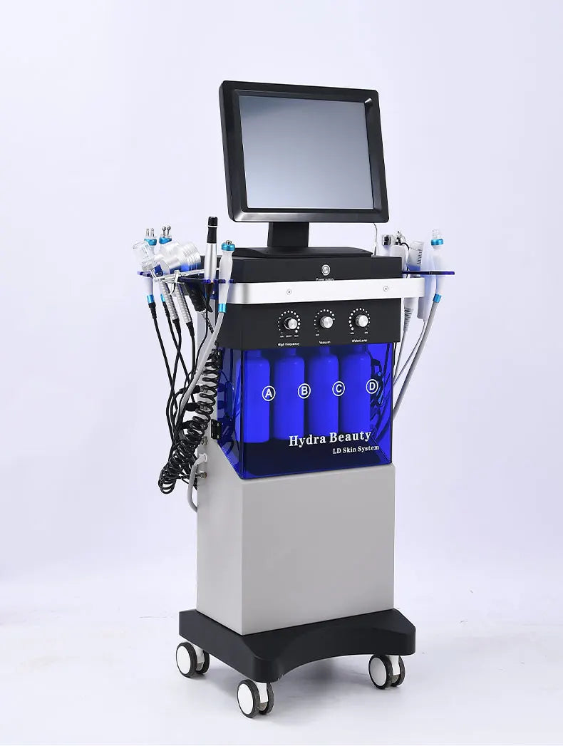 14 In 1 hydro facial Machine Skin Peeling hydra beauty facial Hydradermabrasion Korea Aqua Peel Machine beautiful equipment