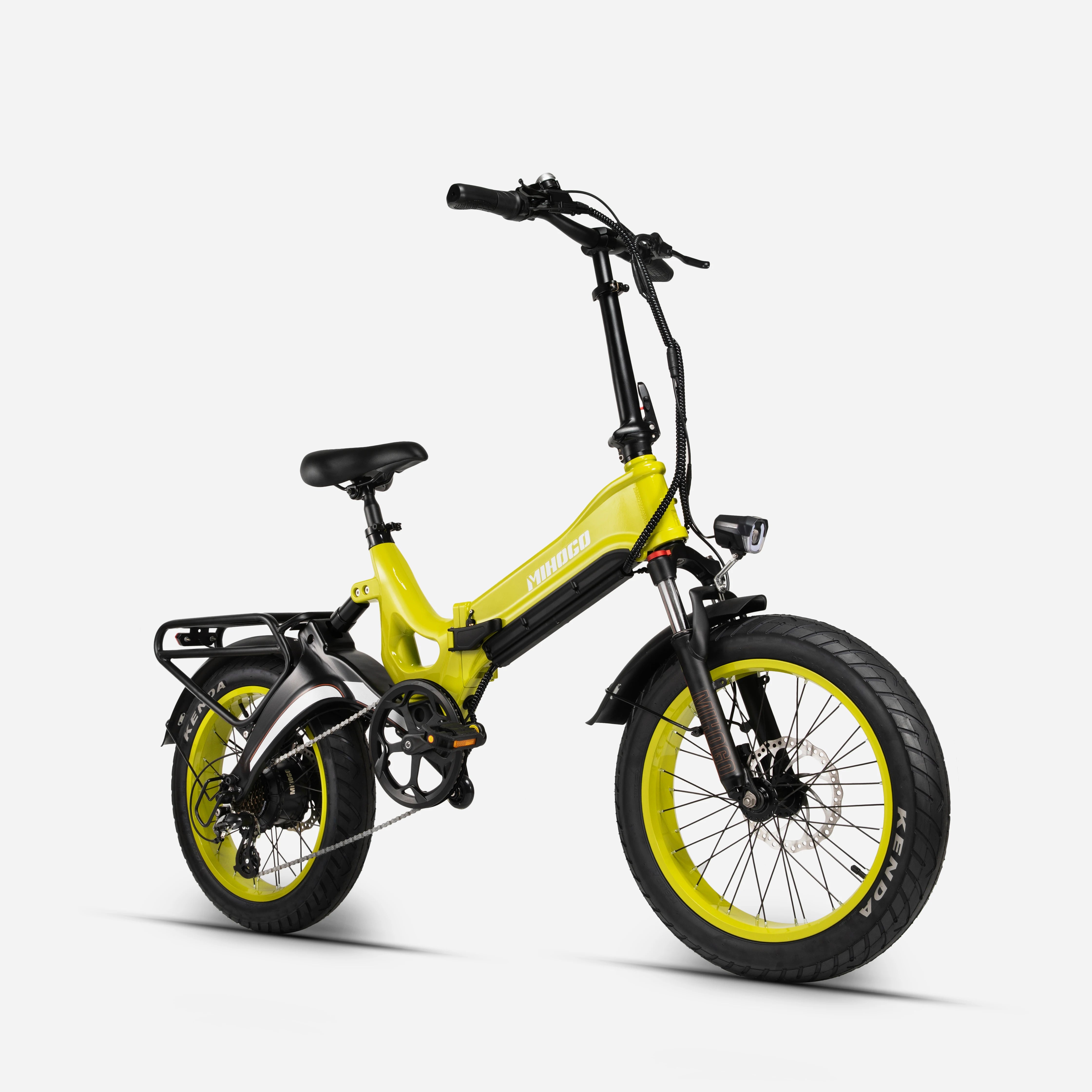 MIHOGO NX max Adult Electric Bicycle, 750W city ebike, 48V 12.8AH E-bike, 20-Fat Tire Foldable Electric Bike