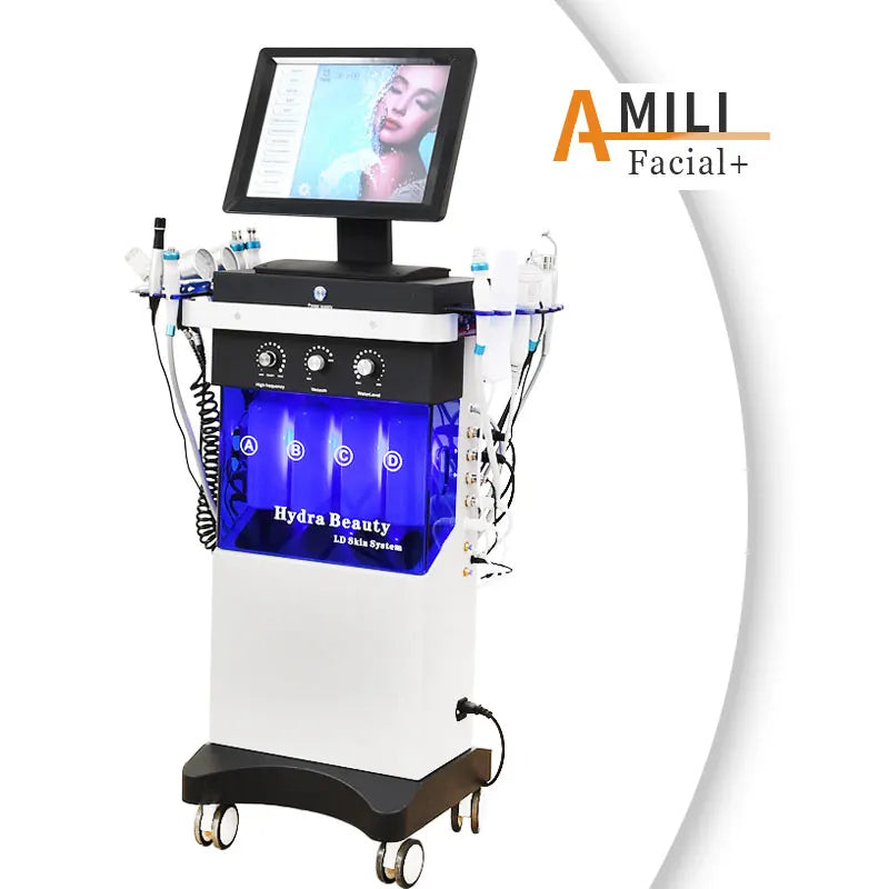 14 In 1 hydro facial Machine Skin Peeling hydra beauty facial Hydradermabrasion Korea Aqua Peel Machine beautiful equipment