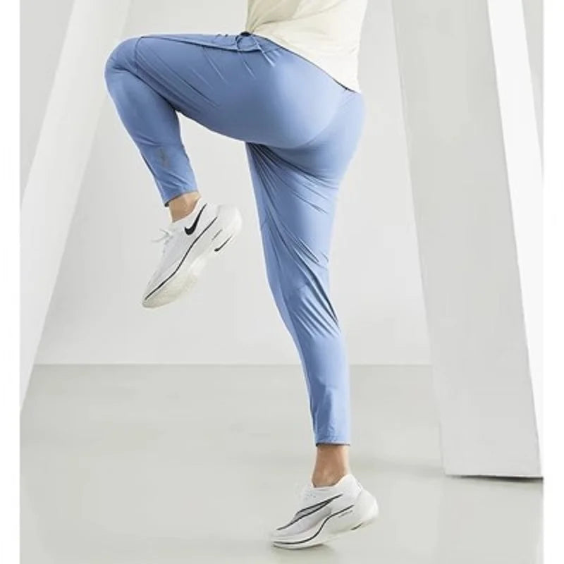 Mens Joggers Sweatpants Thin Casual Hip Hop Trousers Gyms Tracksuit Workout Track Pants Brand Jogger Fitness Pants Men