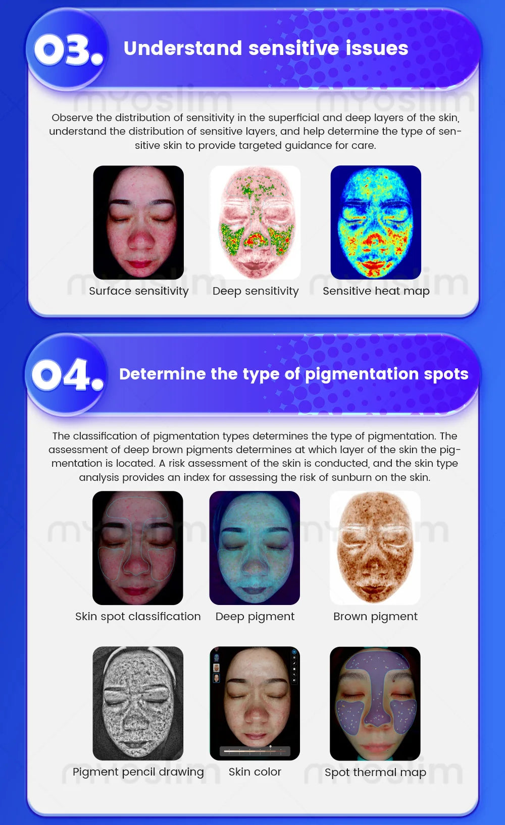 X5/X5 Pro AI Skin Image Analya Intelligence Deep Facial Skin Analysis Detector Follicle Testing Skin Analysis Magnifier