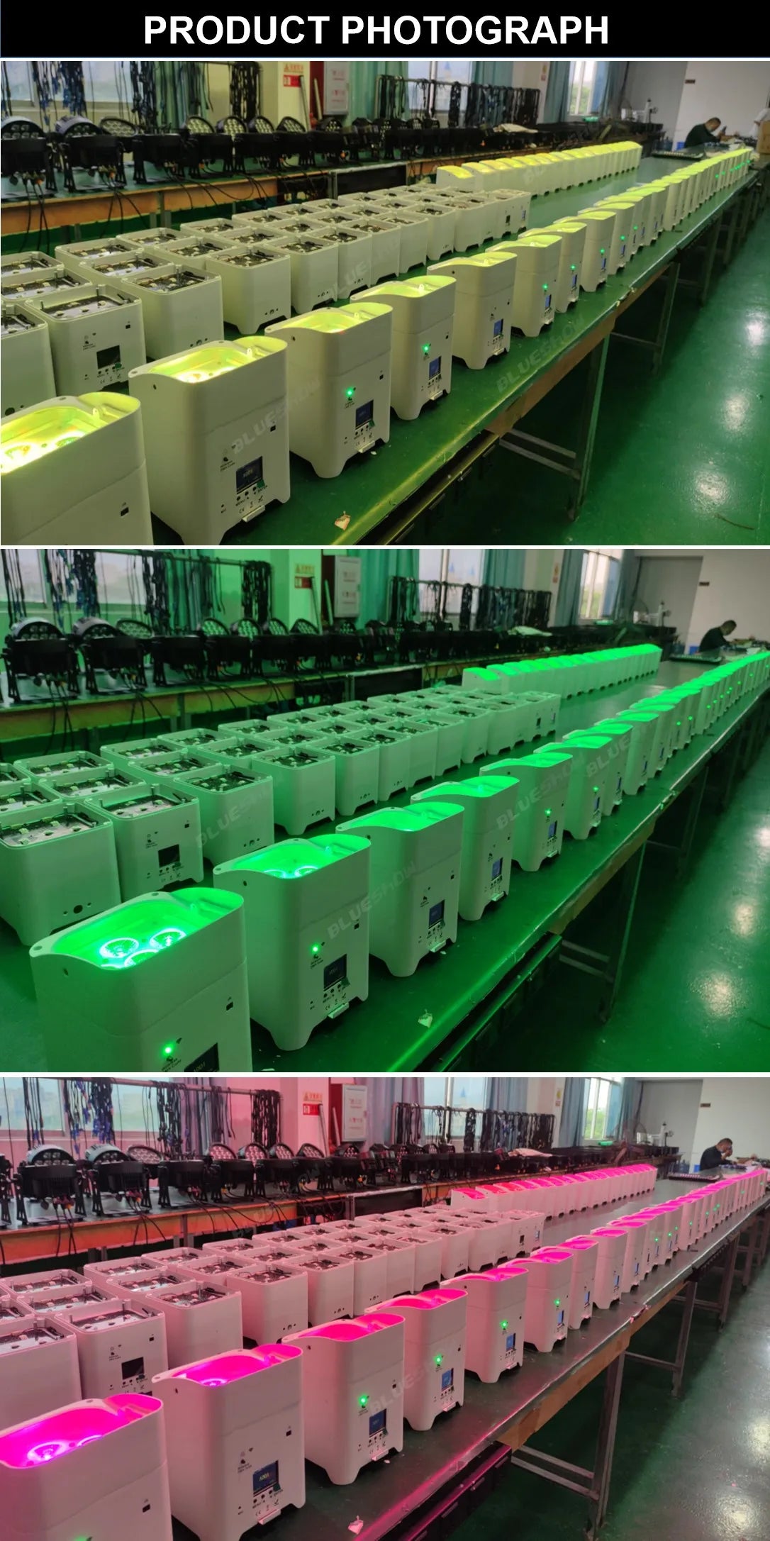 8pcs Wireless Battery Par Light with Flightcase 6x18W RGBWAUV 6IN1 Remote Control Wifi DMX Portable Par LED Stage Effect Light