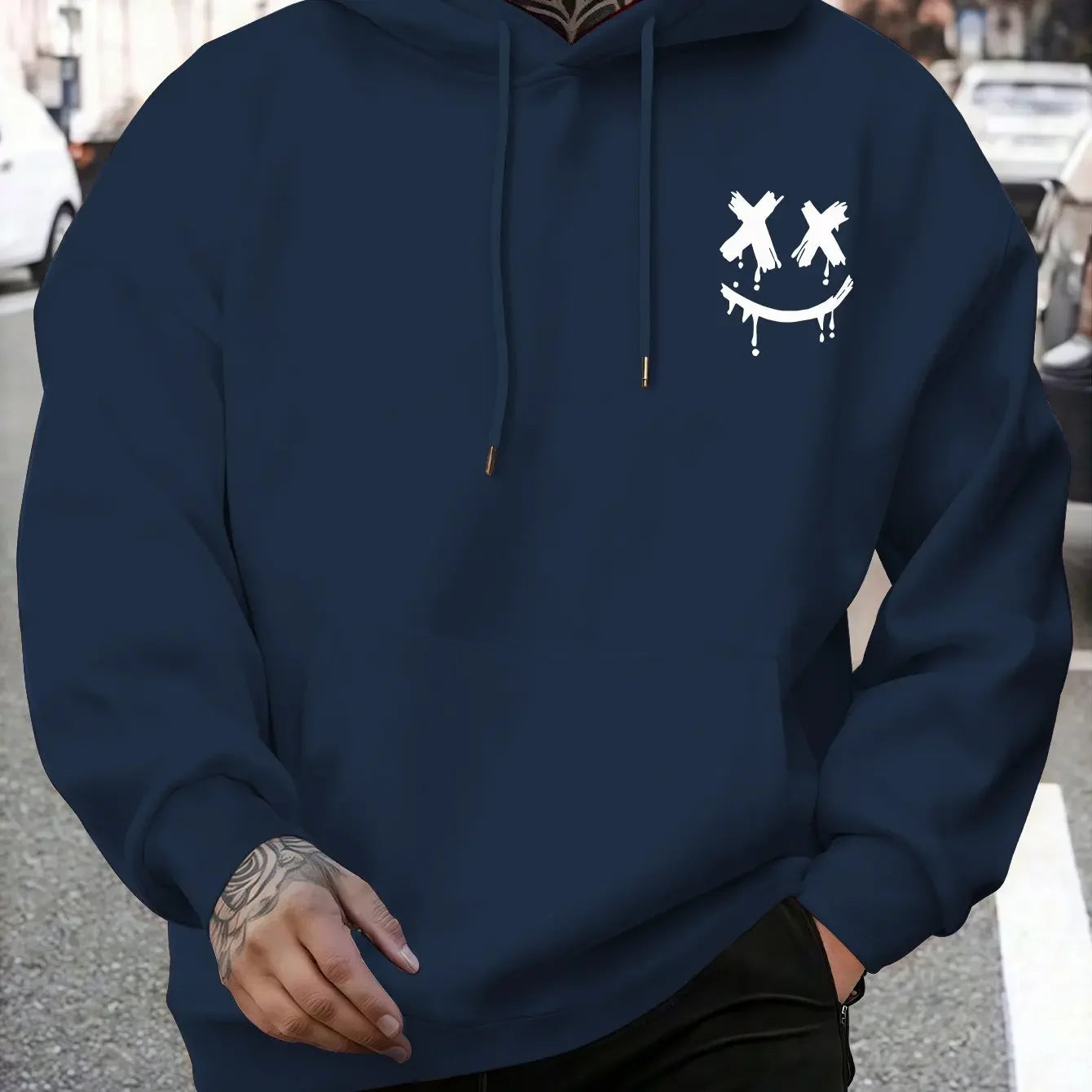 Man Hooded Sweatshirts All Season Daily Casual Sports Hoody Coats Home Outdoor Comfort Pullover Hoodies Fashion Men's Clothes