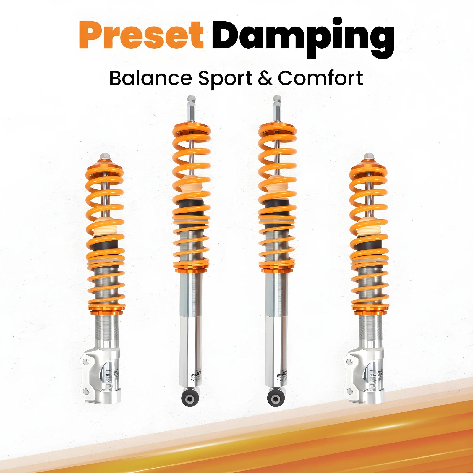 Coilovers Suspension for VW Golf Mk 2 VW CORRADO JETTA GOLF MK3 Coilover for VW Golf MK2 / MK3 Volkswagen Corrado 1989-1995