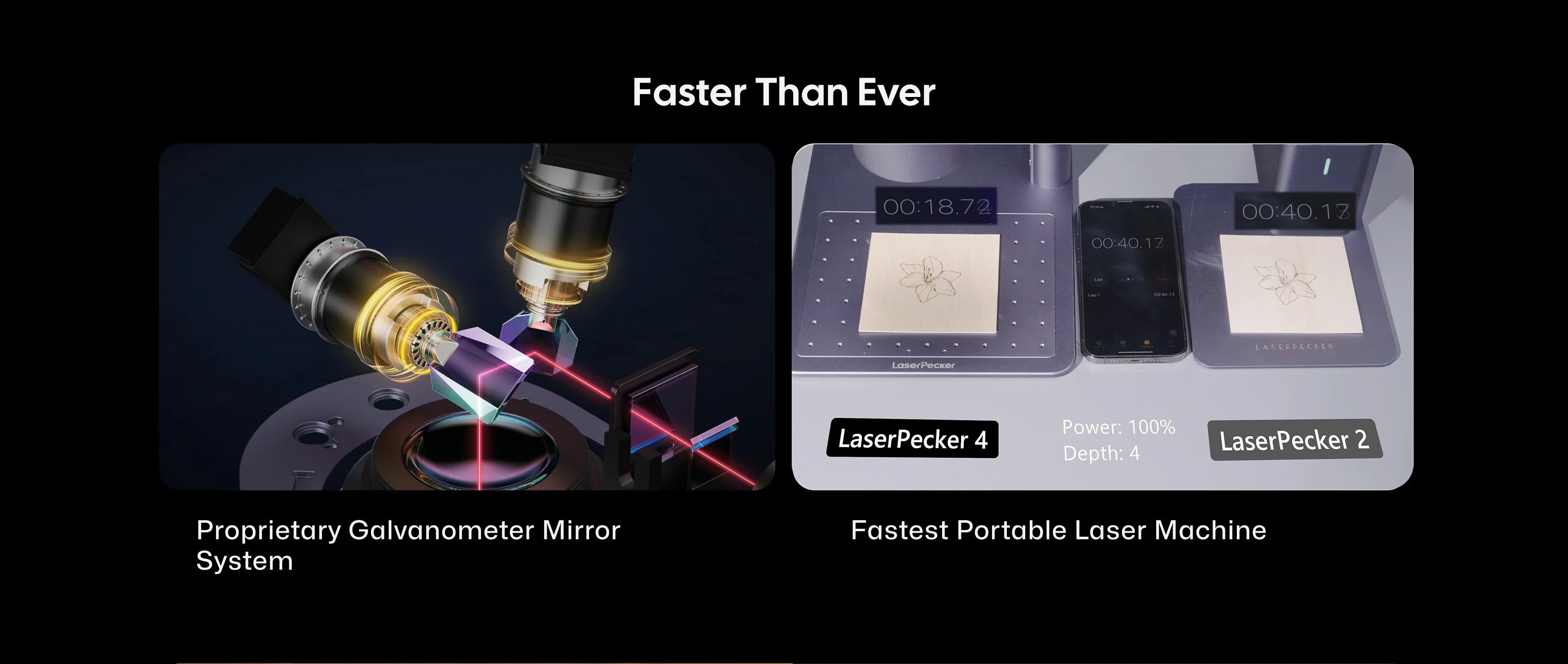 Laserpecker Laser Engraving Machine CNC 8K 10W Bluetooth 5.0 MINI Portable Laser Engraver For Metal Cutting WoodWorking LP4
