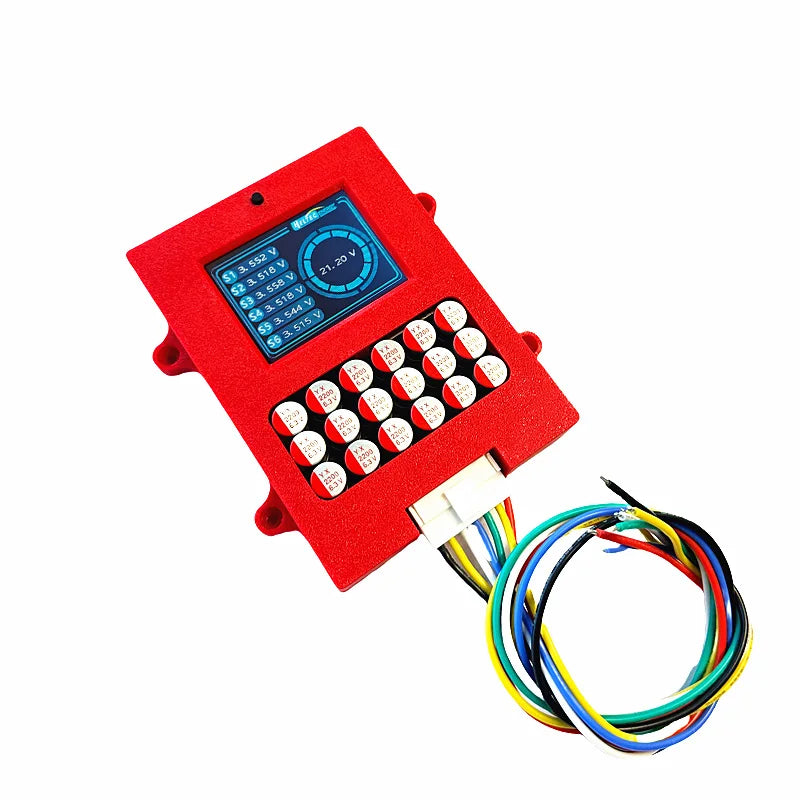 5A Lipo/lifepo4 active balancer 4s 6s 8s with Voltage Dispaly 12V Lithium Battery Energy transfer Active Equalizer