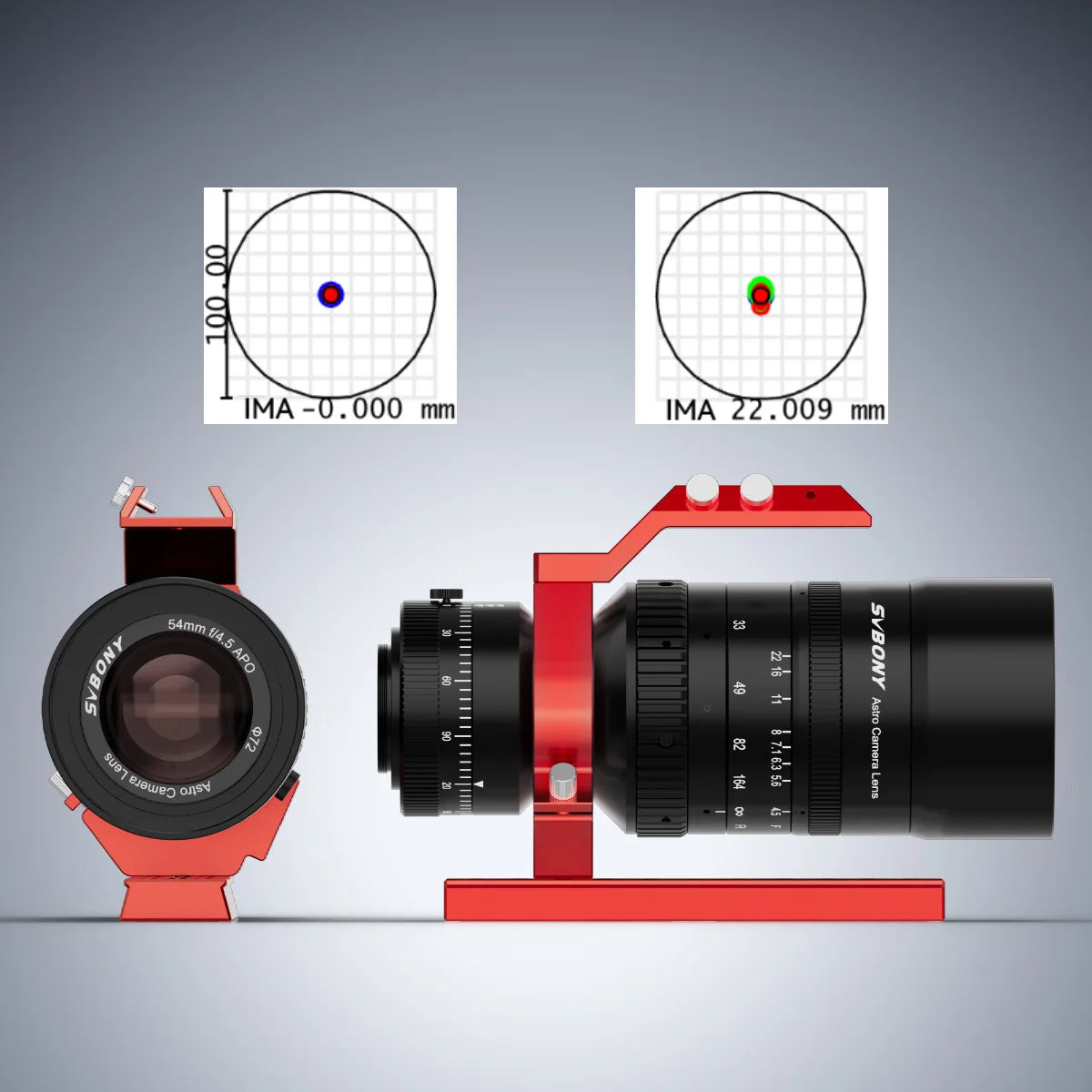 Svbony SV555 New Upgrade Astrophotography Telescope APO 243mm f/4.5 Telephoto Camera Lens for Full Frame Sky Imaging