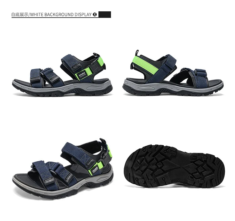 Summer Men Sandals Fashion Leisure Beach Holiday Sandals for Mens Lightweight Shoes New Outdoor Comfortable Casual Sandals