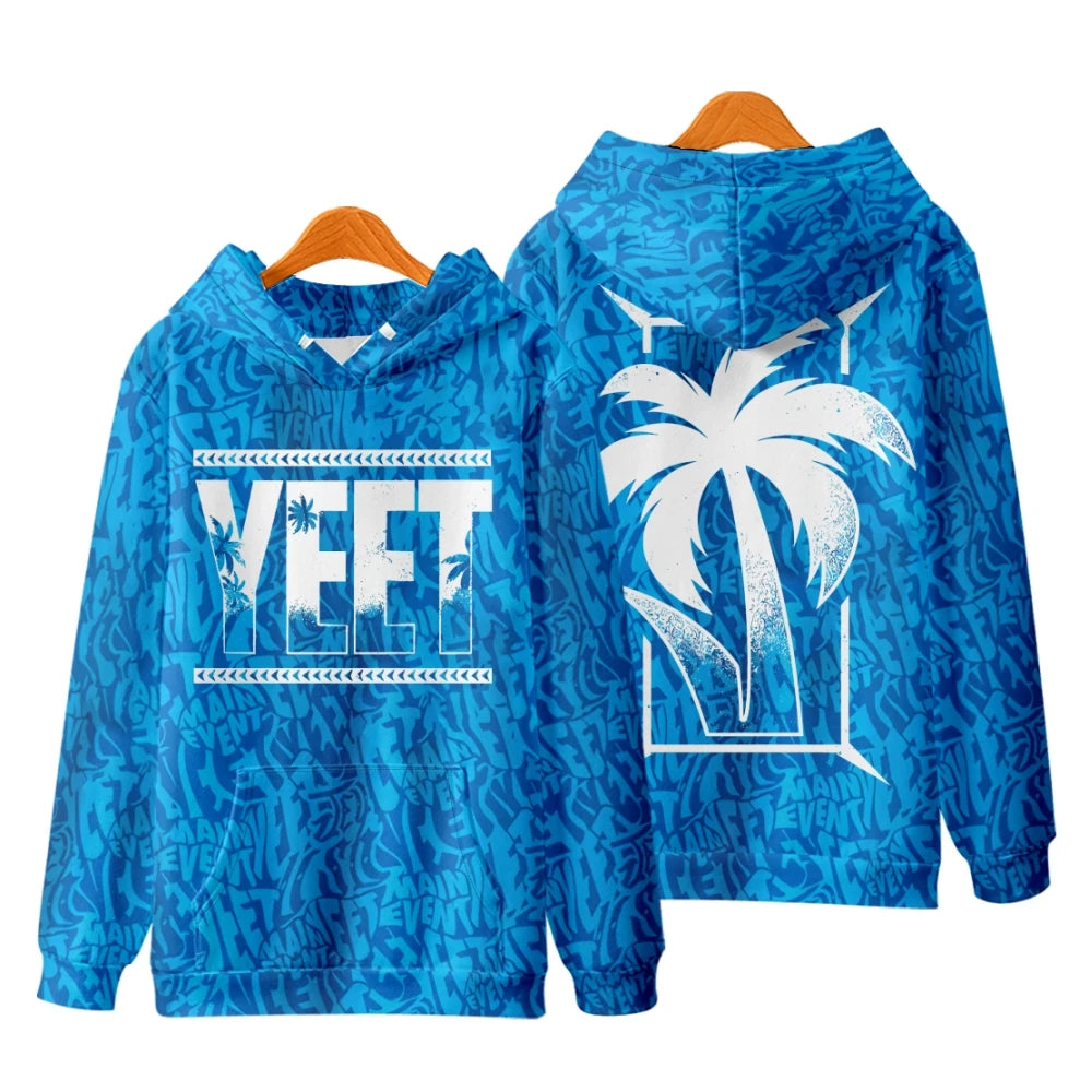 Jey Uso Yeet Hoodies Merch Hooded Women/Men Fashion Casual Streetwear Sweatshirts Clothing Hoodie Fashion Outwear