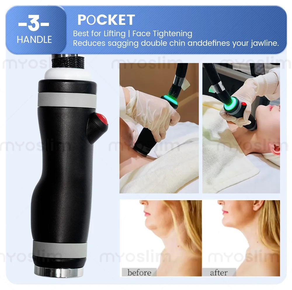 3-in-1 Non-invasive Ice Microwave Body Shaping Machine Precise Fat Dissolving Reshape Firm Skin Machine