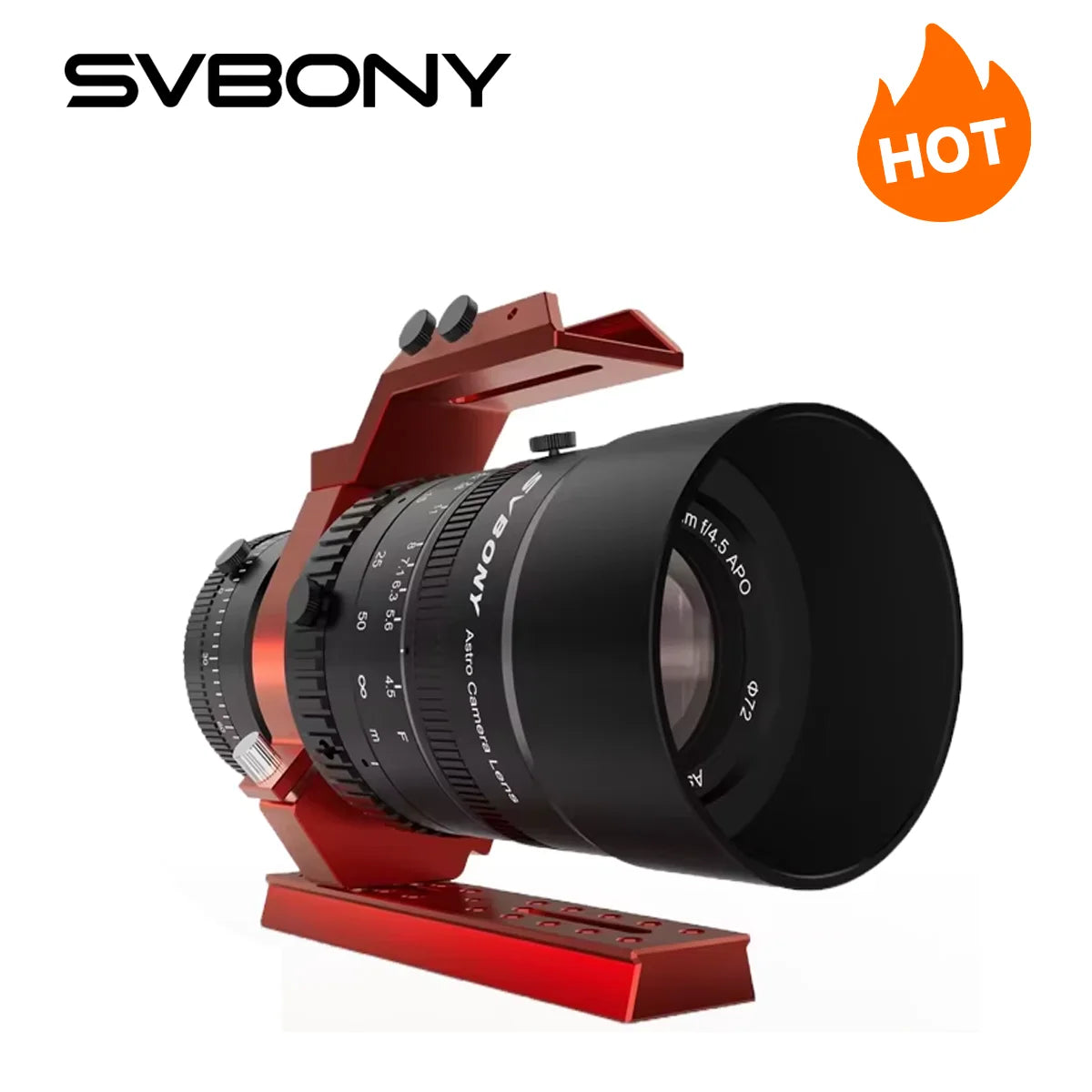 Svbony SV555 New Upgrade Astrophotography Telescope APO 243mm f/4.5 Telephoto Camera Lens for Full Frame Sky Imaging