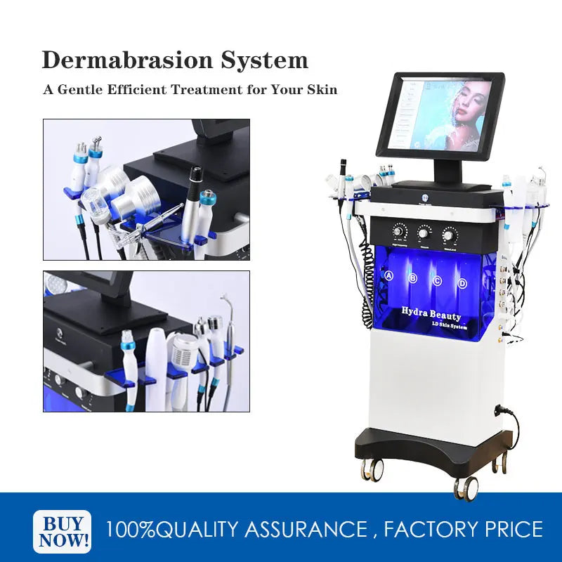 14 In 1 hydro facial Machine Skin Peeling hydra beauty facial Hydradermabrasion Korea Aqua Peel Machine beautiful equipment
