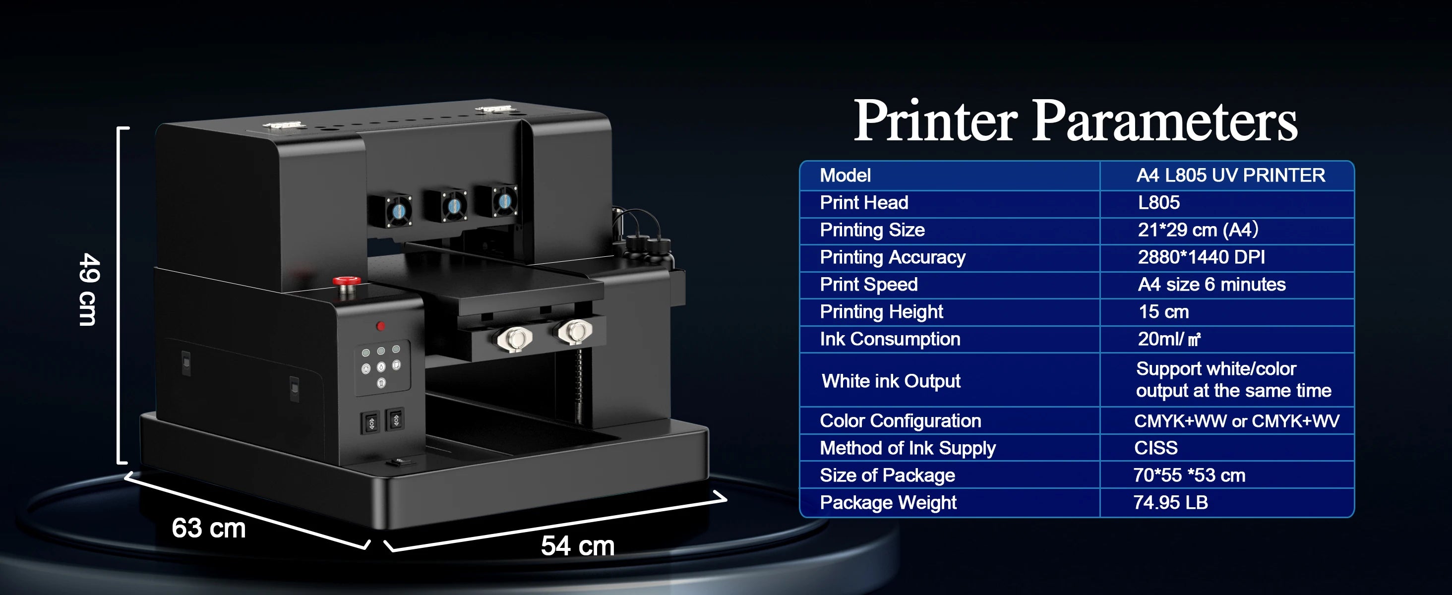 A3 UV Printer Impresora L805 UV Printer Machine UV Flatbed Printer For Bottle Wood Metal A4 UV DTF Printer Sticker 3d Printe