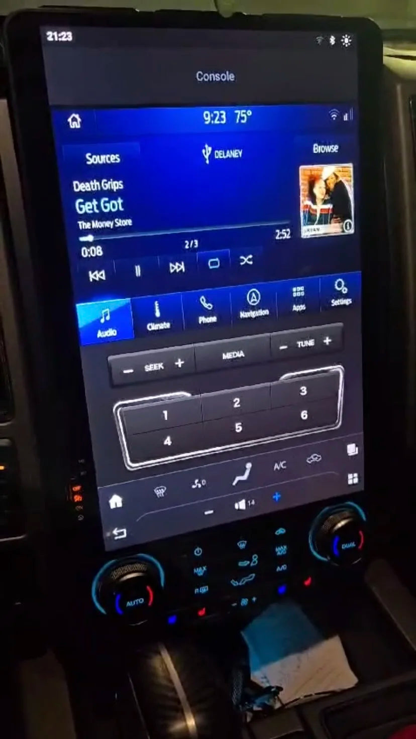14.4 Inch Screen Android Radio For Ford F150,F250, 2015 2016 2017 2018 2019 2020 2021, Car GPS Navi Multimedia Player Head Unit