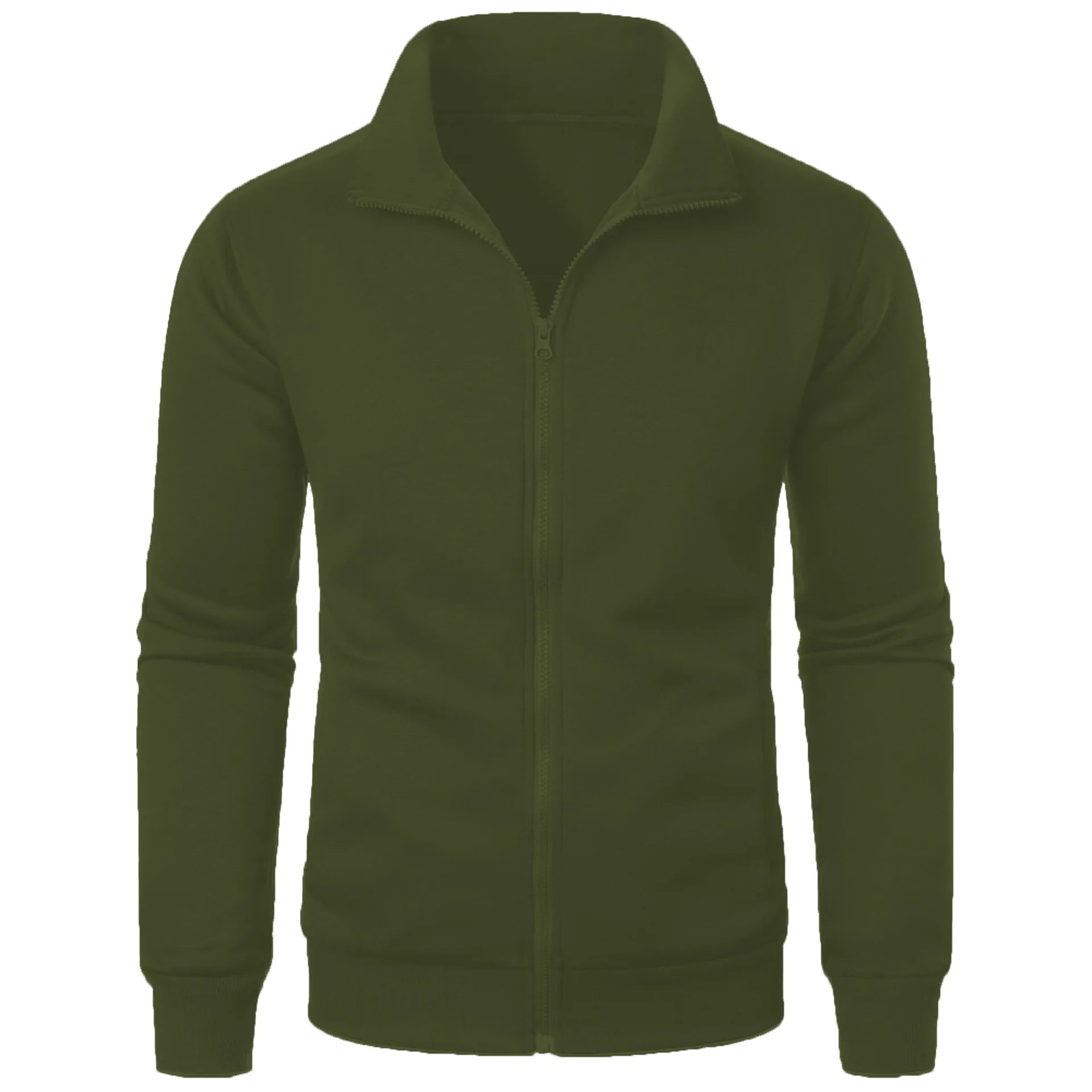 MRMT 2026 Brand New Men's No Hoodies Sweatshirts Zipper Stand Collar Men Sweatshirts For Male No Hooded Sweatshirt Man Pullover