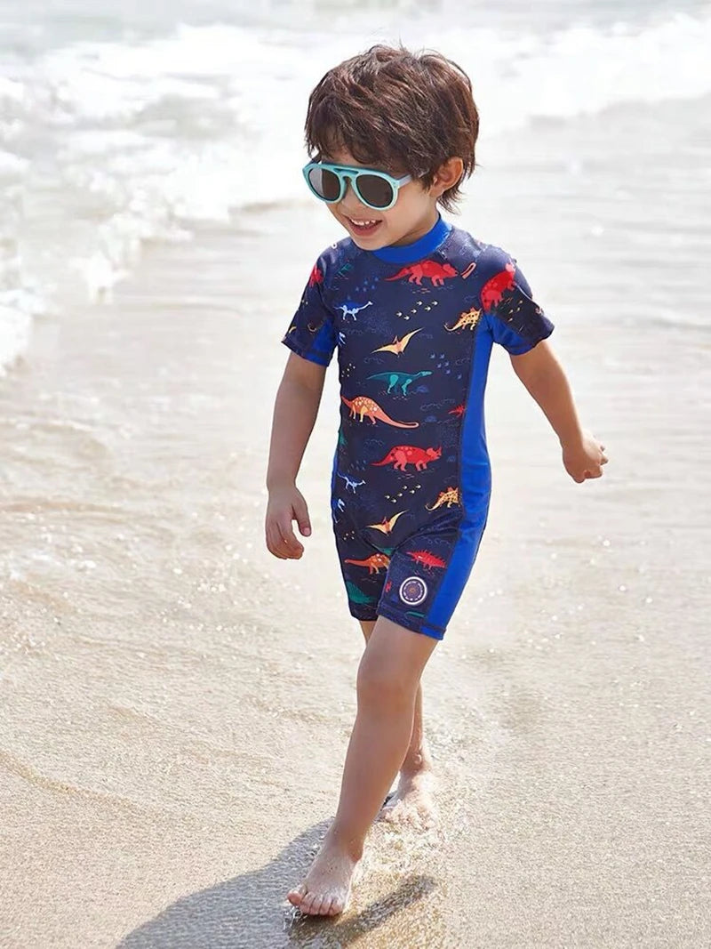 Top Quality Boy Swimsuit UPF50 UV Protection Summer Baby Toddler Swimwear Children's Bathing Suit Beach Pool Surf Swimming Wear