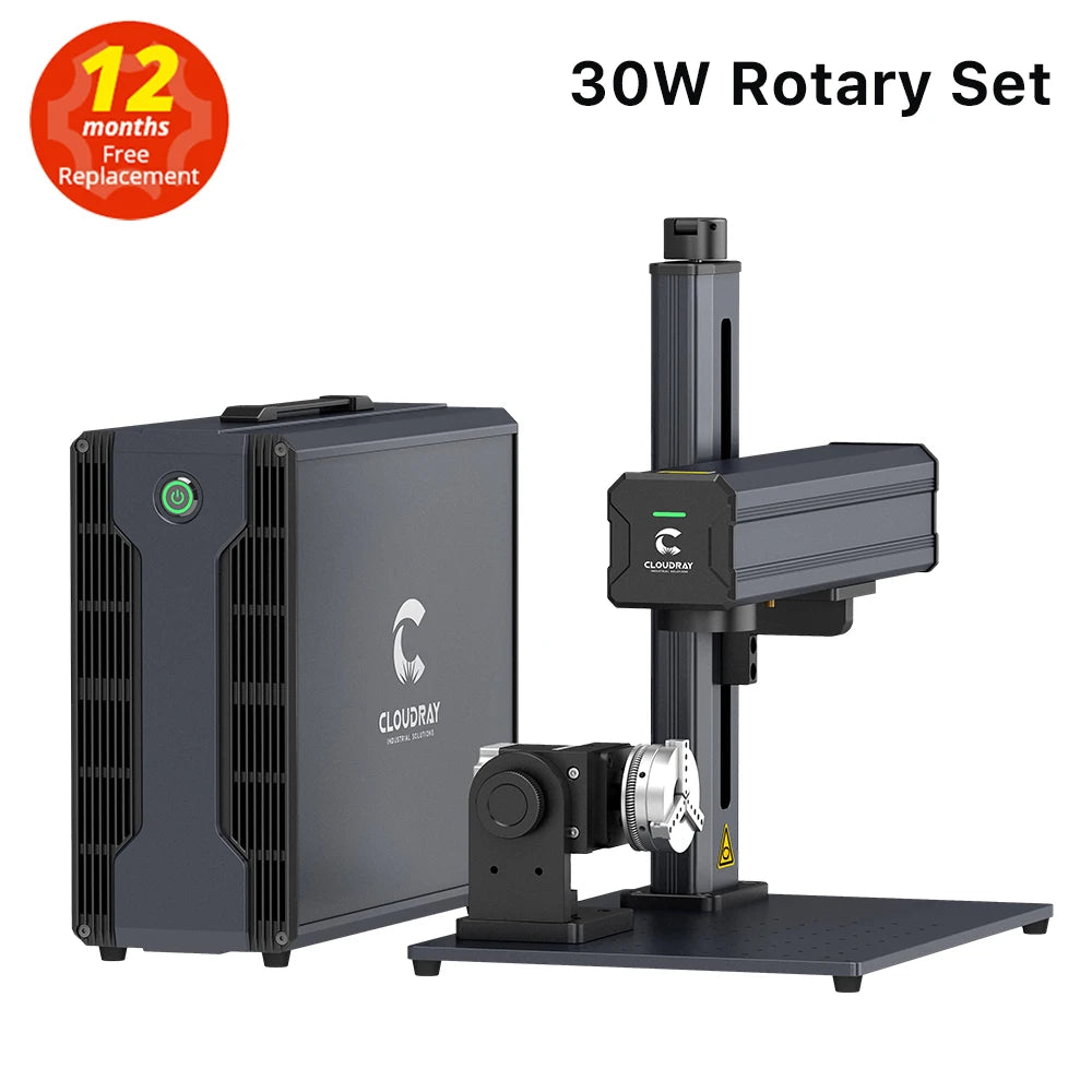 Cloudray 30W 50W 60W Fiber Laser Marking Machine MAX JPT For Cutting Jewelry Gold Silver Stainless Steel Copper Aluminum