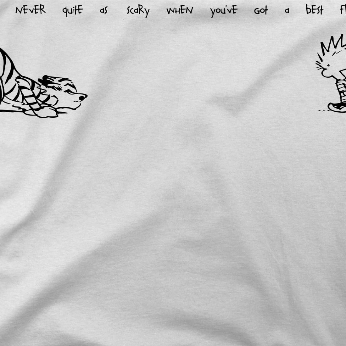 Calvin and Hobbes Best Friends Quote t-shirt
