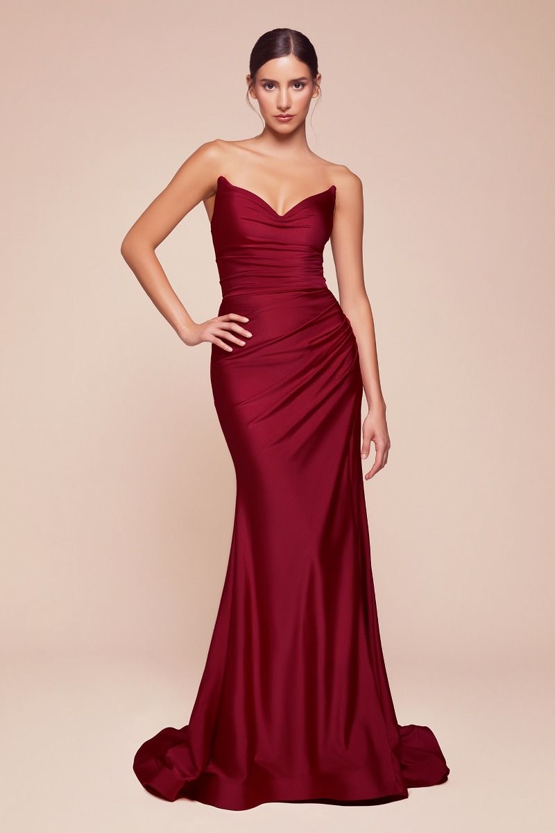 Elegant Embellished Formal Long Special Occasion Gown Detailed CDCD791
