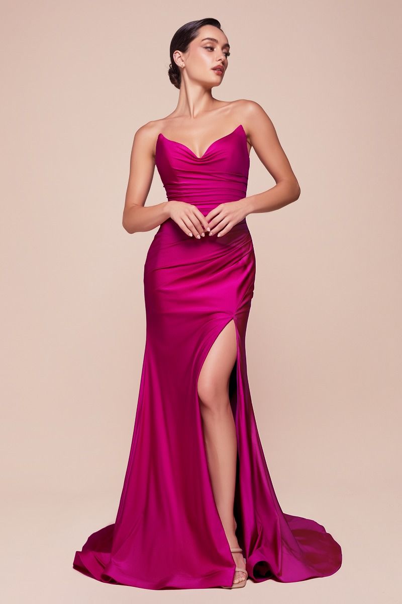Elegant Embellished Formal Long Special Occasion Gown Detailed CDCD791