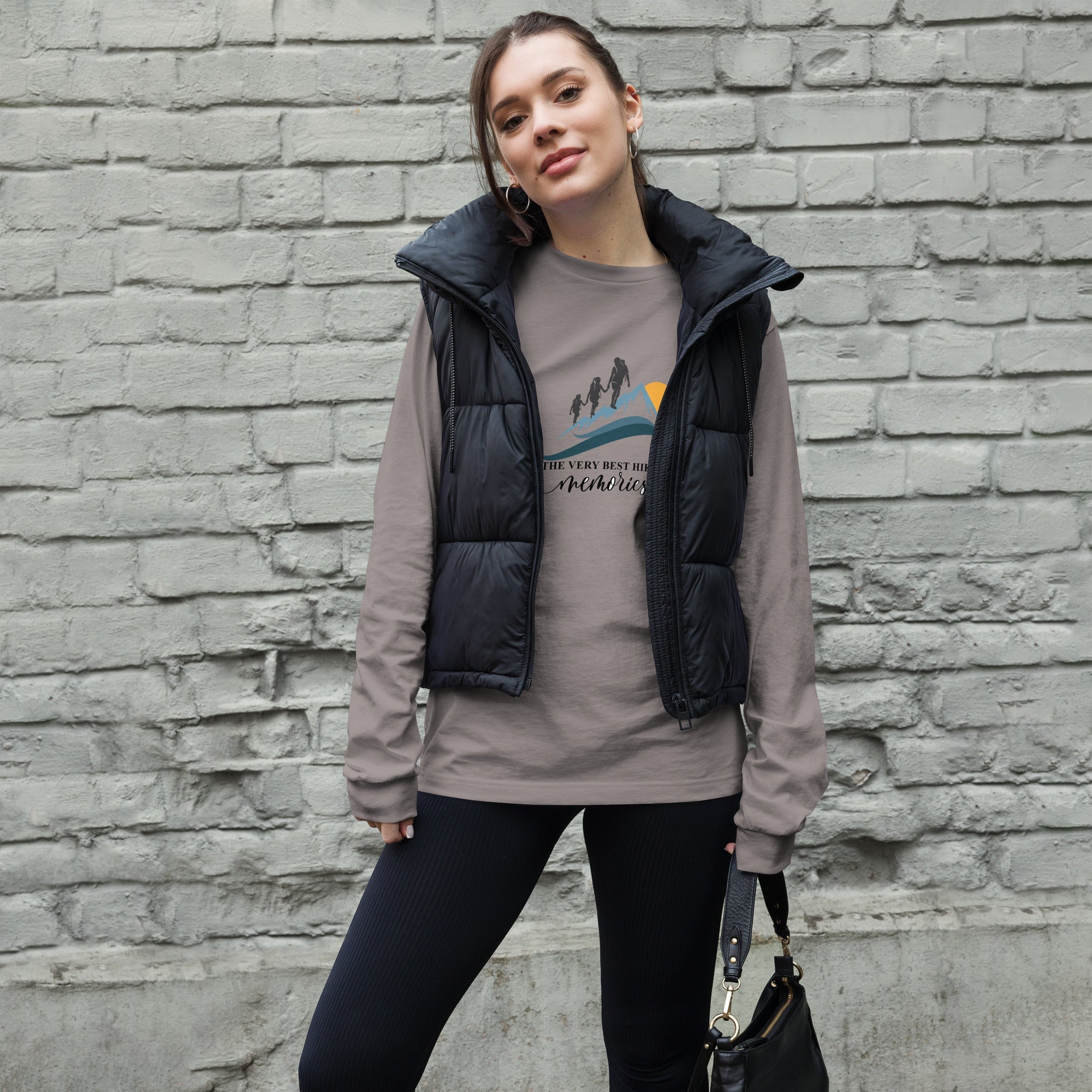 Hiking Alpine the Best Memories Unisex Long Sleeve Tee