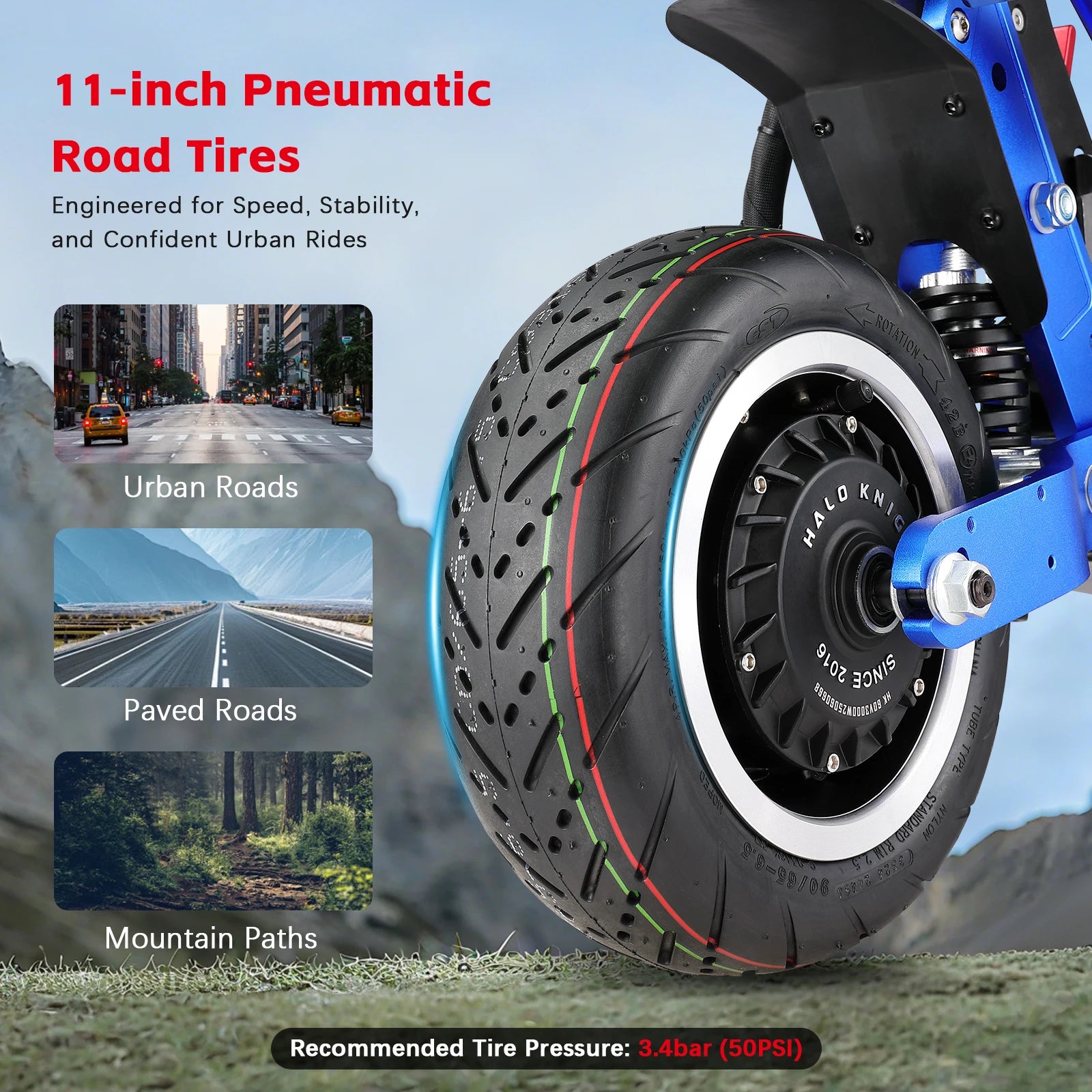 HALO KNIGHT T108Pro Adult Electric Scooter Fast Speed 95km/h Dual Motor 6000W Escooter Powerful E Scooter Electrical Scooter
