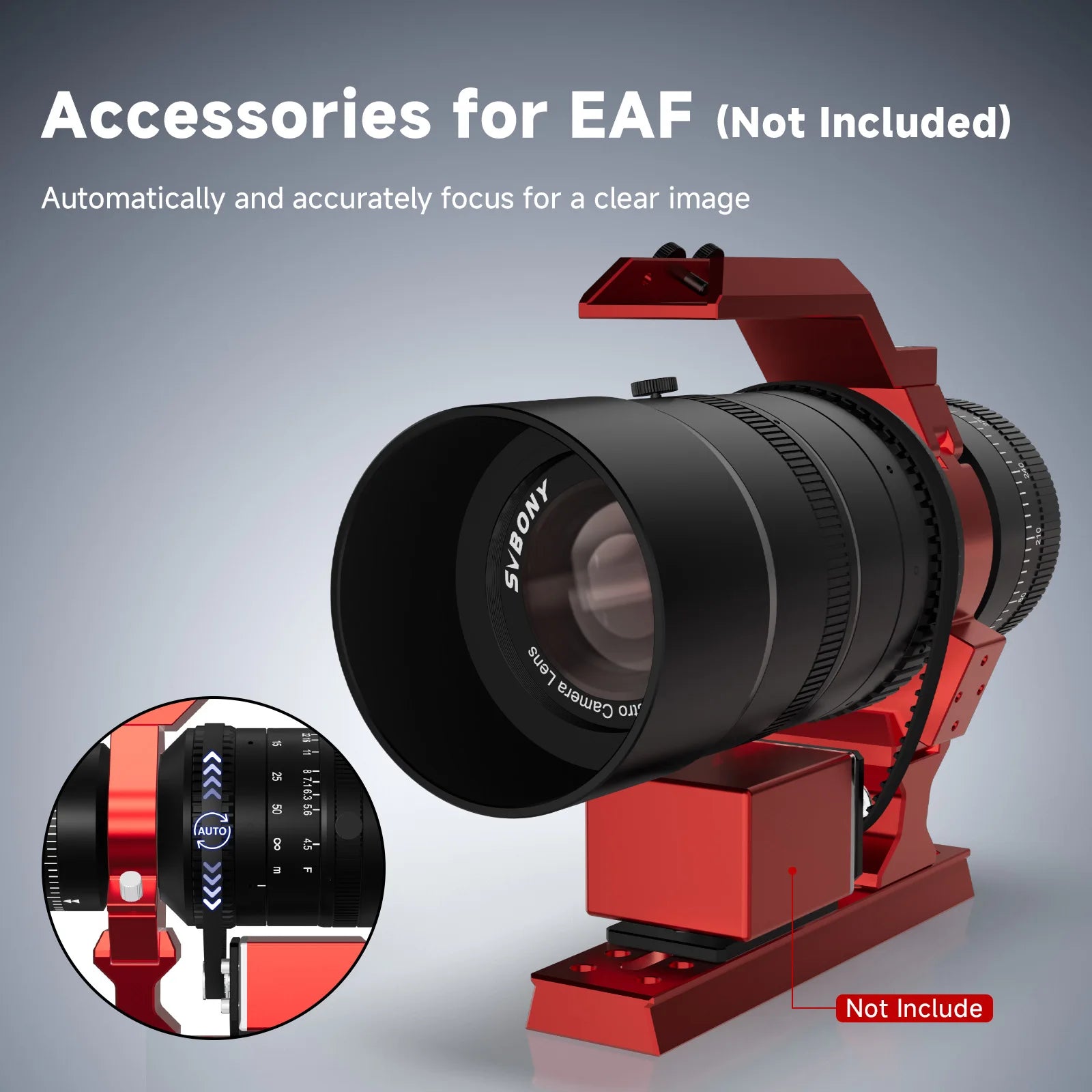 Svbony SV555 New Upgrade Astrophotography Telescope APO 243mm f/4.5 Telephoto Camera Lens for Full Frame Sky Imaging