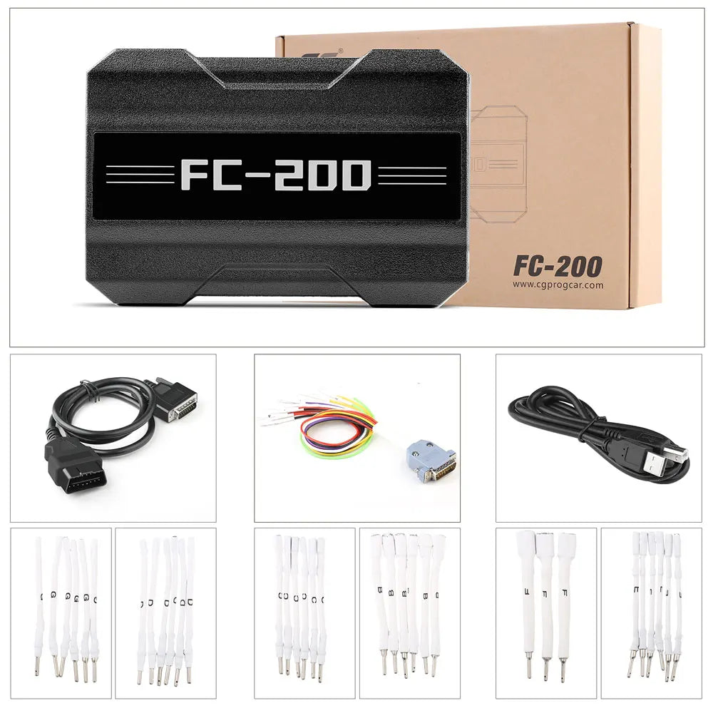 V1.1.1.0 CG CGDI FC200 ECU Programmer Full Version Support 4200 ECUs and 3 Operating Modes and MPC5XX Adapter FC200-MPC5XX