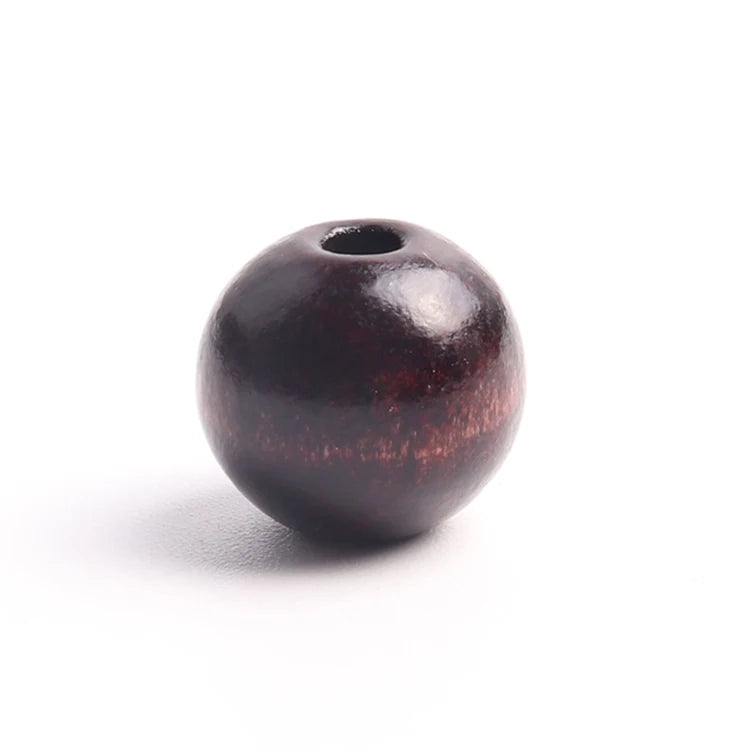 Fast Shipping New Born Baby Toys Chewable 10mm/12mm/16mm /20mm Chinese Wood Baby Toy Custom Colorful Jewelry Beaded