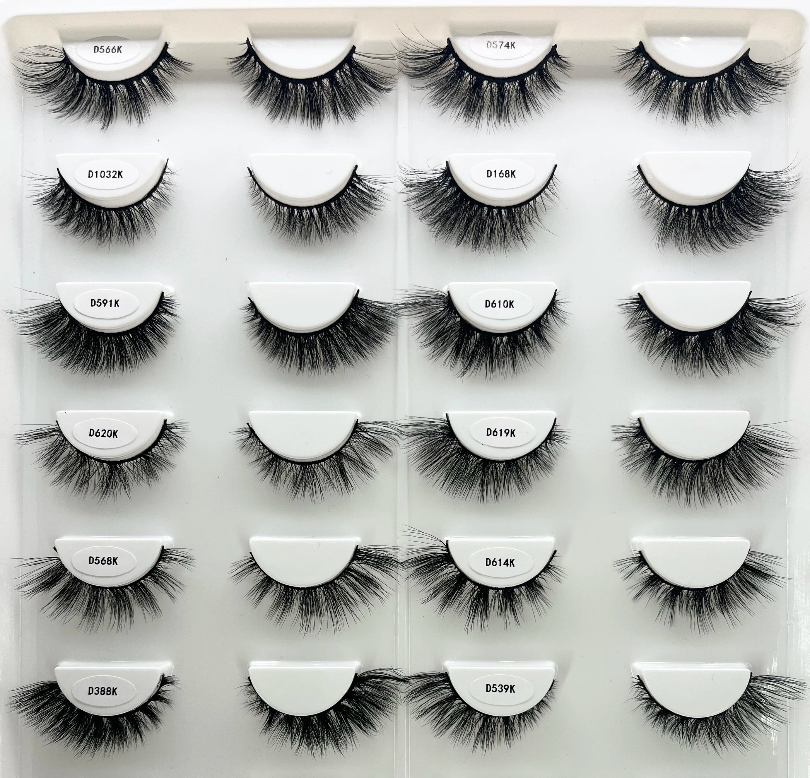 3D Mink Eyelashes Wholesale Vendor Fox Eye Effect Winged Short Strip Lashes Makeup Natural Cat Eye Lashes Full Strip Mink Lashes