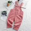 Children Beige Corduroy Pants New Born Baby Boys Girl Long Trousers Spring Jumpsuit Fashion Wear Solid Clothes Overalls for Kids