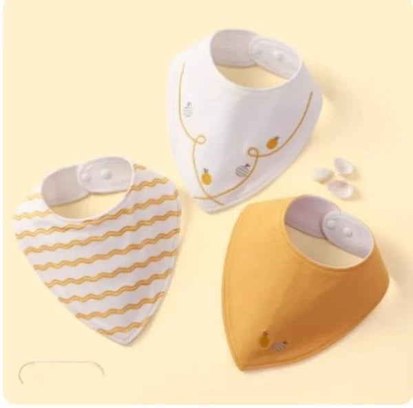 Quick-dry Baby Boys and Girls Lovey  Baby Saliva Towel Drool Bibs for New Born,Infant,Toddles