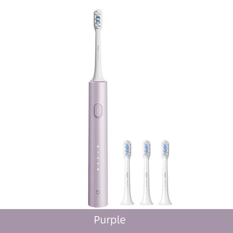 Xiaomi Mijia T302 Sonic Electric Toothbrush Mi Smart Tooth Brush Colorful  Rechargeable IPX8 Waterproof for Toothbrushes Head