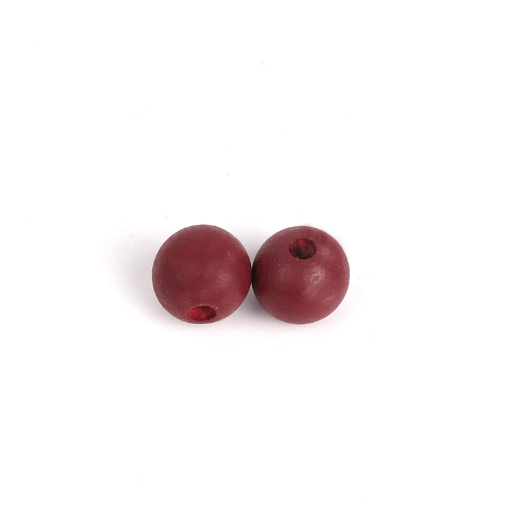 Fast Shipping New Born Baby Toys Chewable 10mm/12mm/16mm /20mm Chinese Wood Baby Toy Custom Colorful Jewelry Beaded