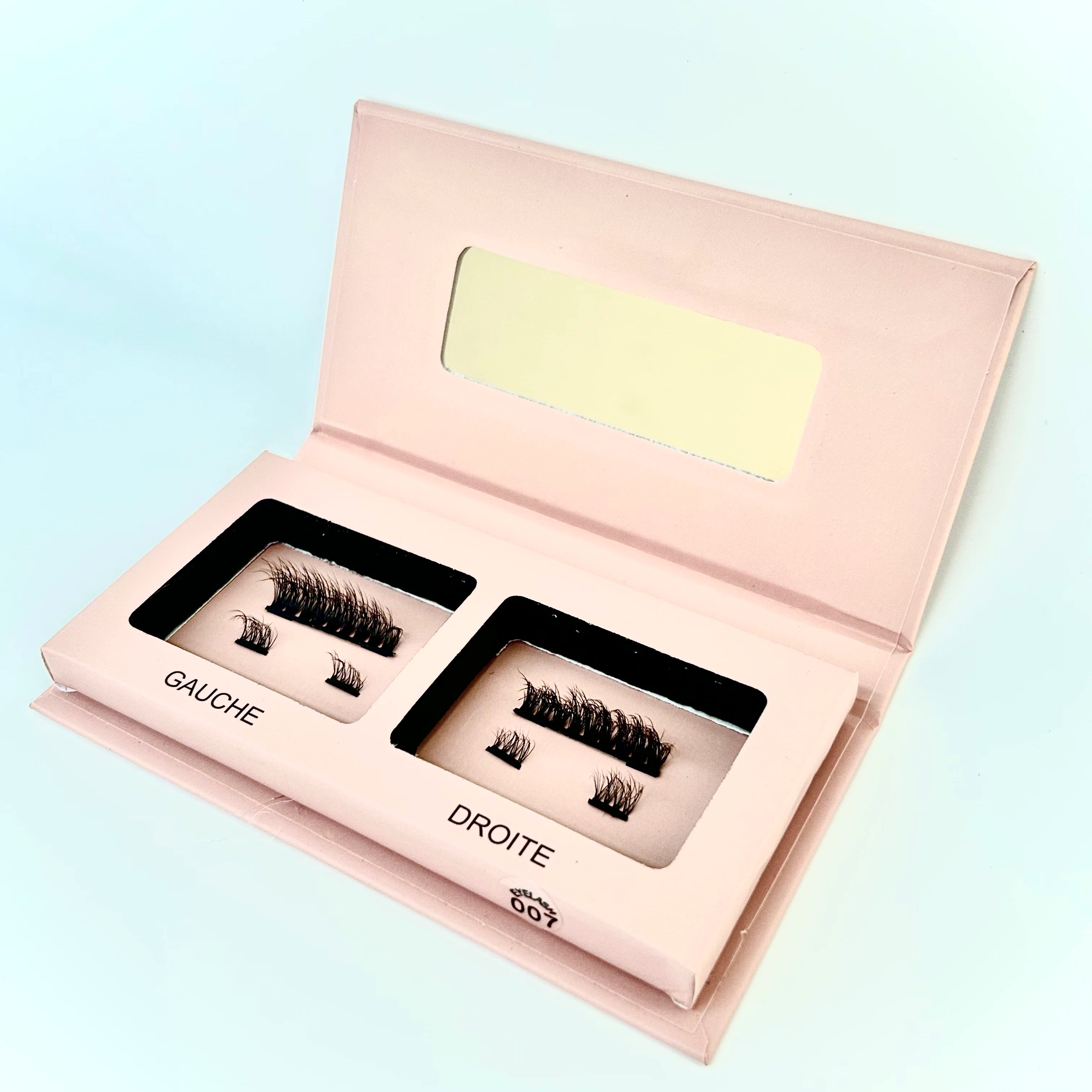 Wholesale Private Label  Faux 3D Mink Lashes Magnetic Eye Lashes Magnetic Lashes 25mm 26mm 27mm Magnetwimpern with Your Logo