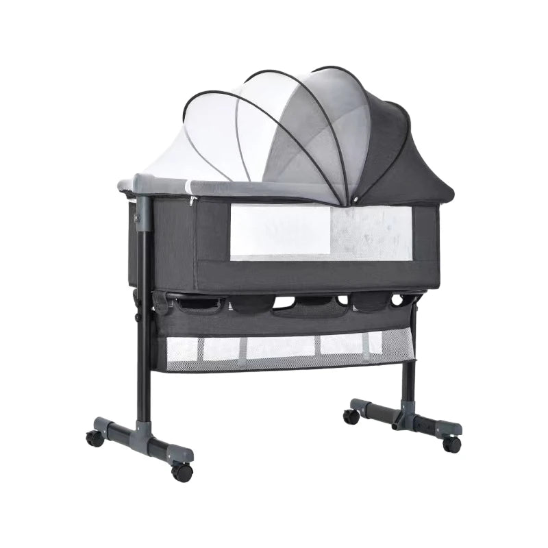 Factory Outlet Classic Folding  Movable Baby Cot Playpen Babies Bed Playard Baby Crib and Beds for New Born