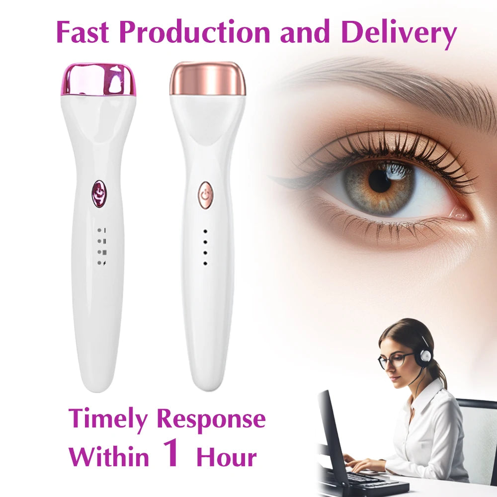 Wholesale Electric Heated Eyelash Curler Professional Eye Lashes Curler Heat Naturally Curling