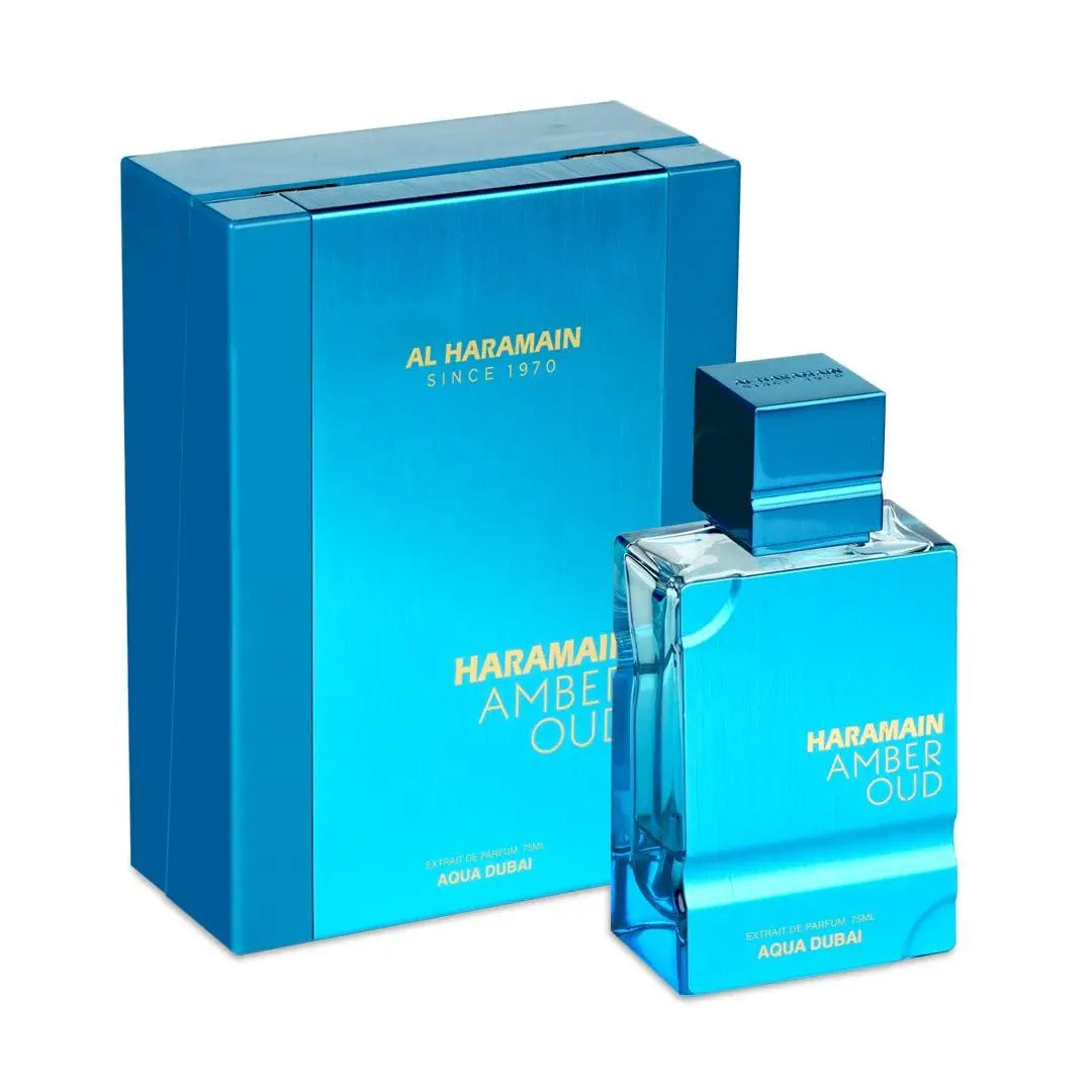 Oud - Aqua Dubai - Cologne for Men and Women - Bergamot, Amber, Musk Fragrances - 2.5 oz