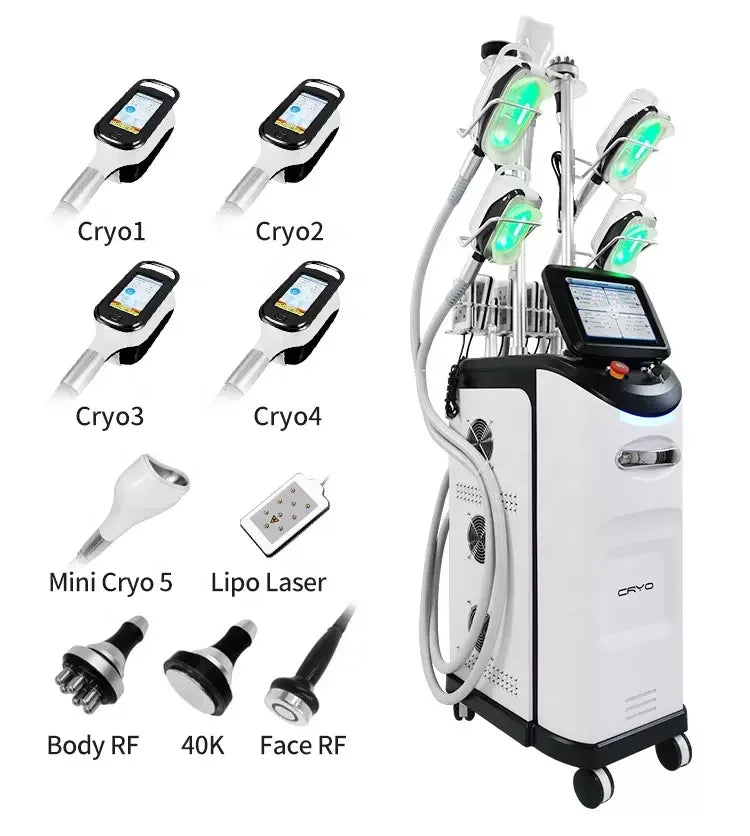360° Cooling Sculpting Body Slimming For Effective Weight Loss Fat Freezing Cellulite Removal With Vacuum Cavitation System