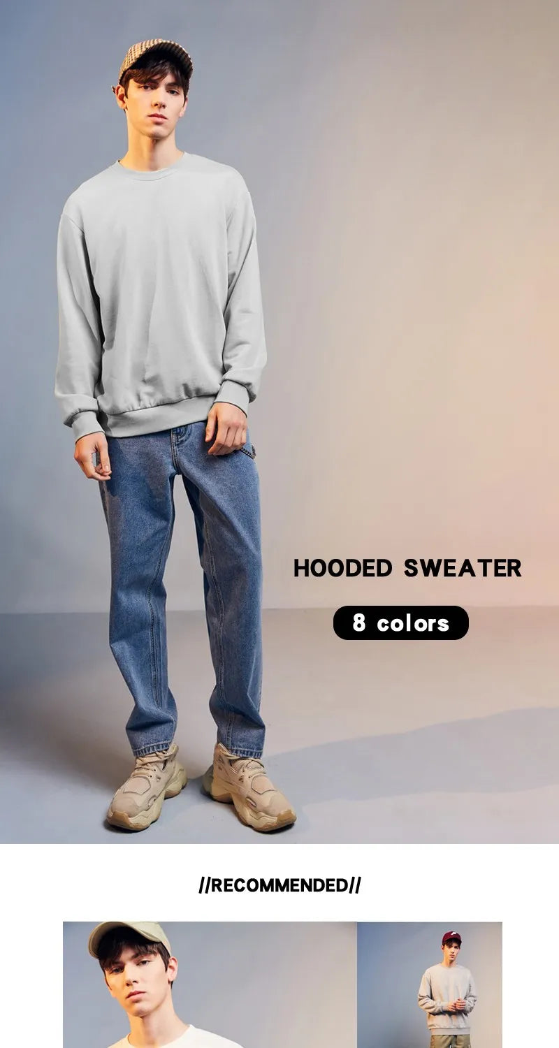 Respect The Locals Shark Male Hoodies Fashion Casual Hoodie Oversize Loose New Sweatshirts Autumn Warm Fleece Clothing Women